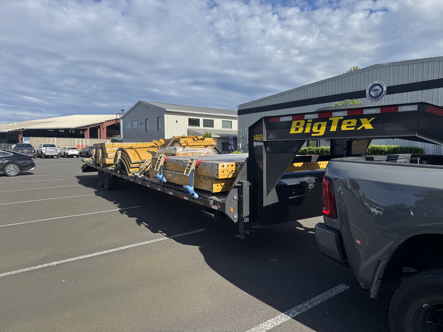 Industrial equipment load