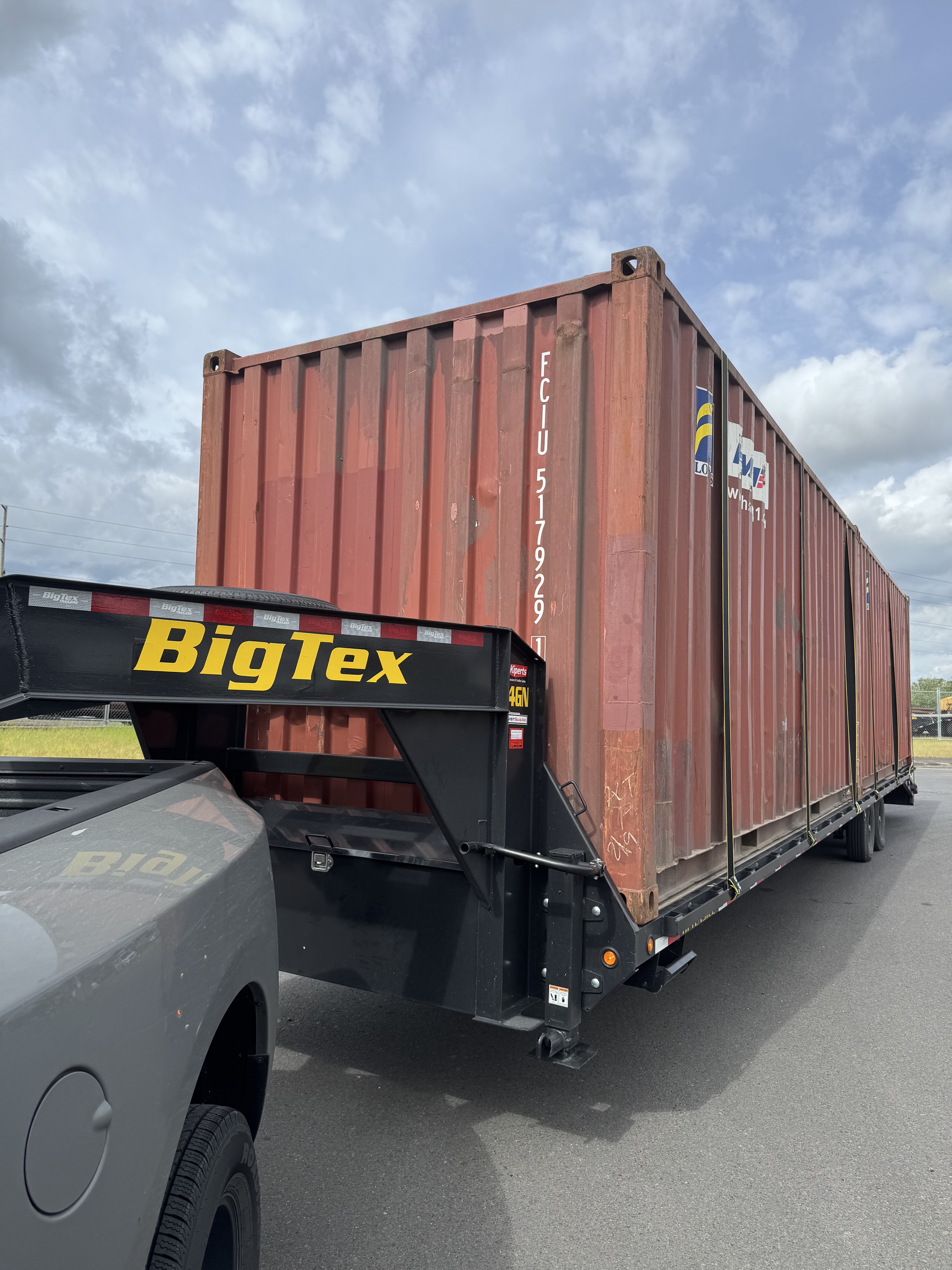 Shipping container transport